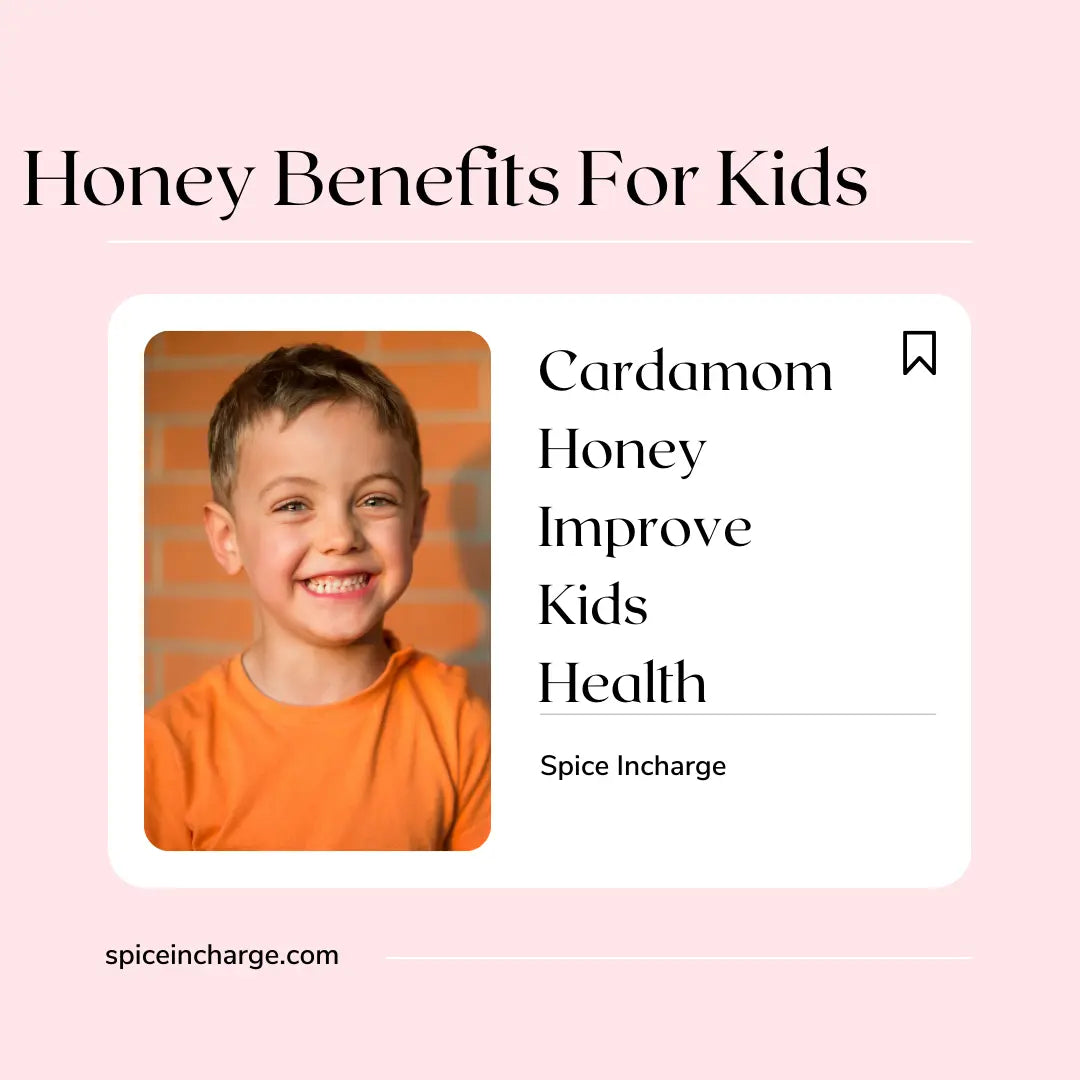 How honey improves kids health?