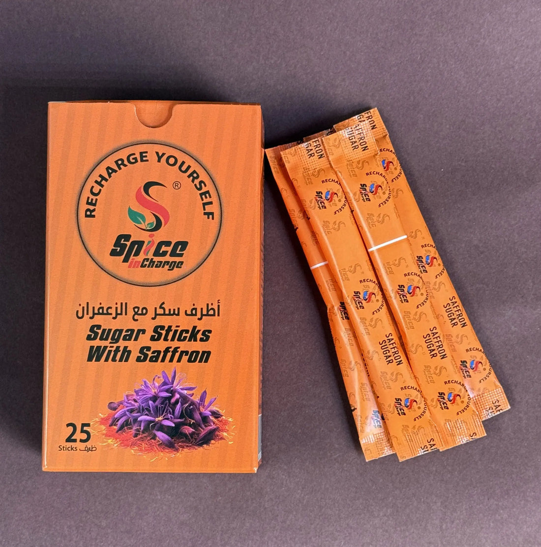 Saffron Sugar Sticks 100g Spice In Charge
