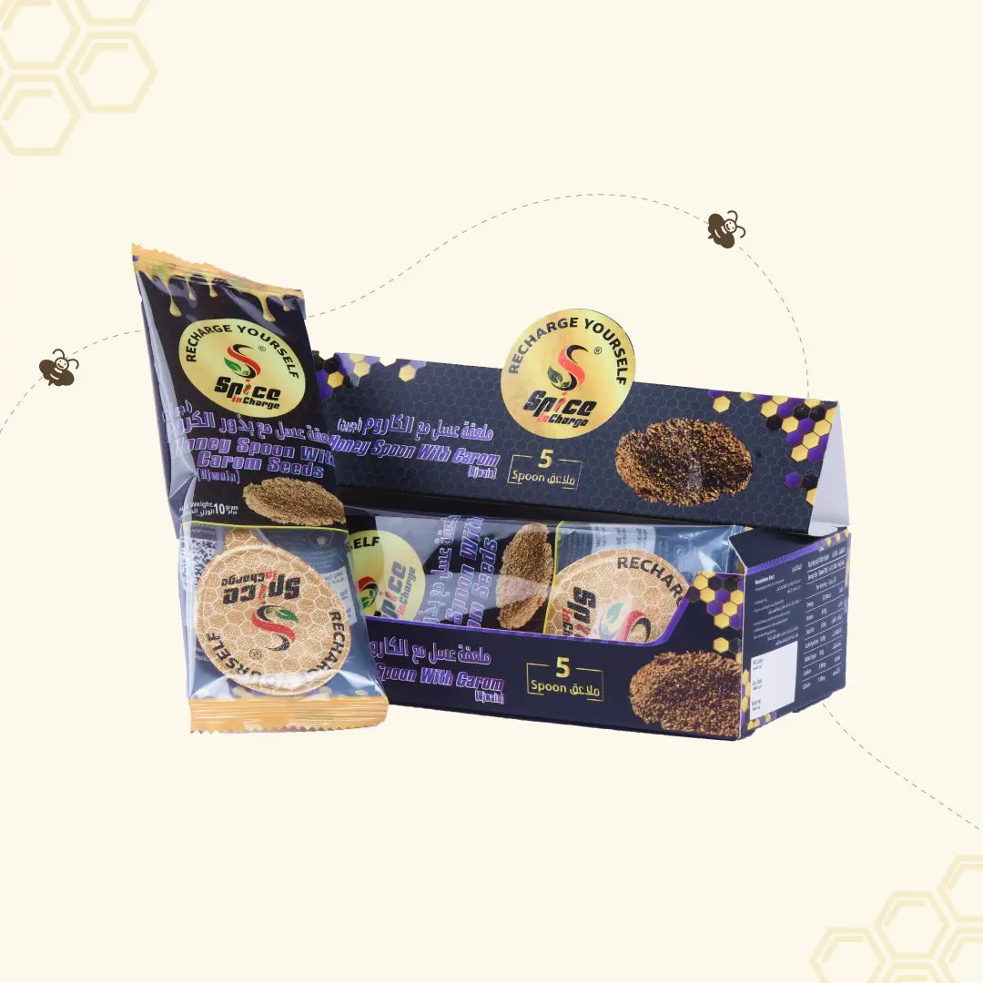 Ajwain with Honey 10 spoons (2 boxes) Spice In Charge