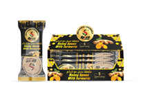 Honey Spoon with Turmeric Spice In Charge