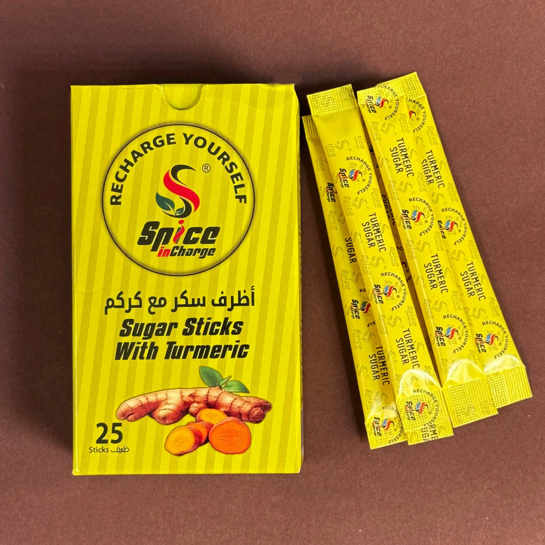 Turmeric Sugar Sticks 100g Spice In Charge