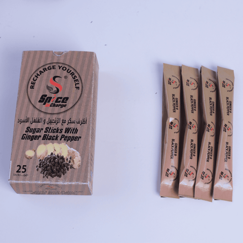 Ginger Black Pepper Sugar Sachet 100g